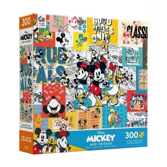 ceaco Other - Ceaco Disney Mickey & Friends 300 pc Jigsaw Puzzle